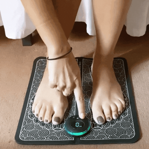 Masajeador de Pies con Estimulación Muscular Eléctrica