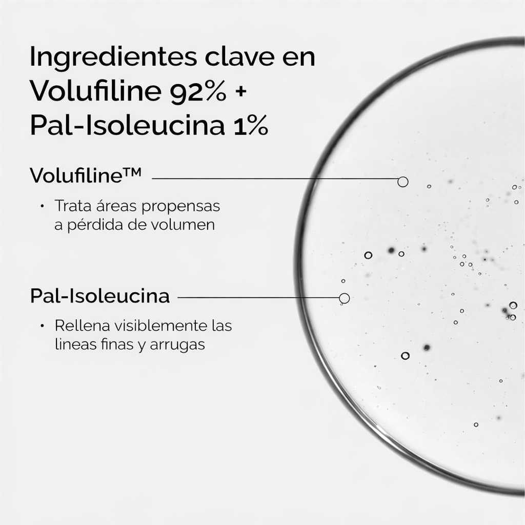 The Ordinary Volufiline 92% + Pal-Isoleucine 1% Suero anhidro rellenador