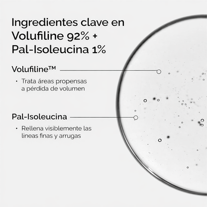 The Ordinary Volufiline 92% + Pal-Isoleucine 1% Suero anhidro rellenador