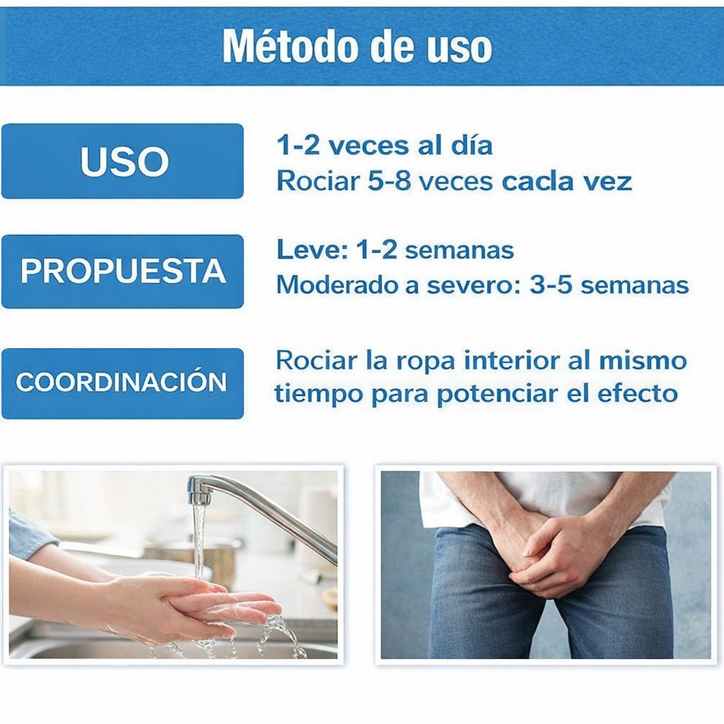 SPRAY PARA MALOS OLORES GENITALES CONTROL PH Y SALIDAS IMPREVISTAS