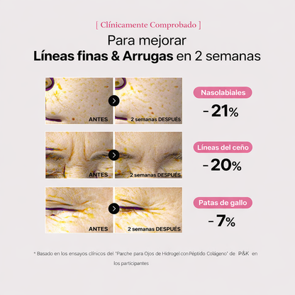Parche Para Ojeras Con Colageno - 60 parches