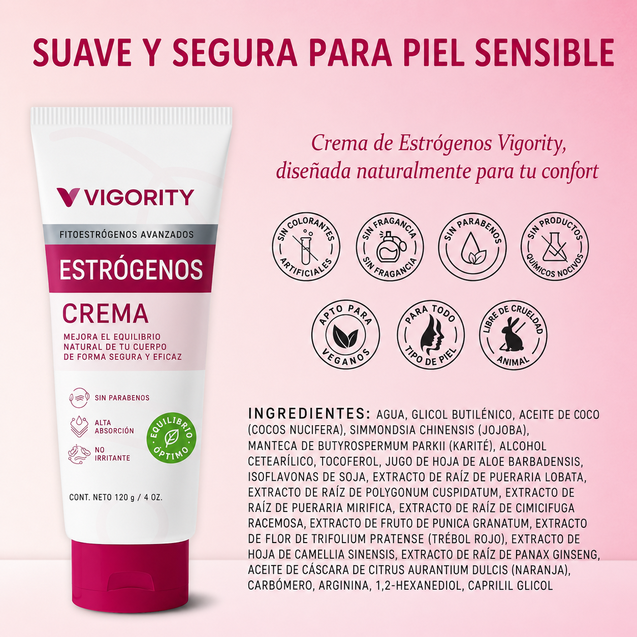 Estrogen Cream – Cuidado Íntimo e Hidratación Femenina