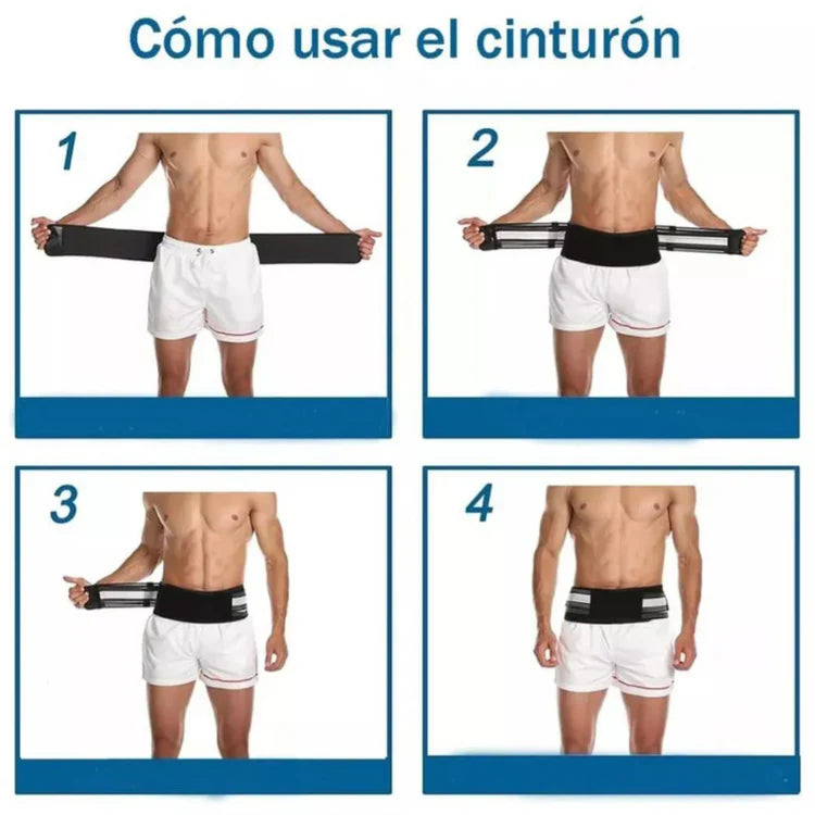 Cinturón para ciática y soporte lumbar – estabilidad y comodidad para tu día a día
