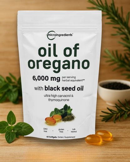 Escudo Natural de Orégano y Nigella