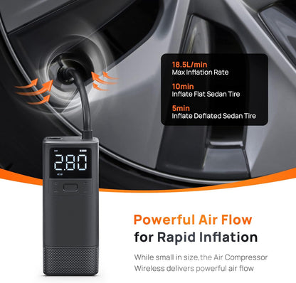 Inflador Portátil Mai TP Compacto Rápido
