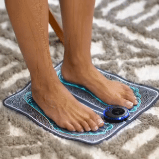 Masajeador de Pies con Estimulación Muscular Eléctrica