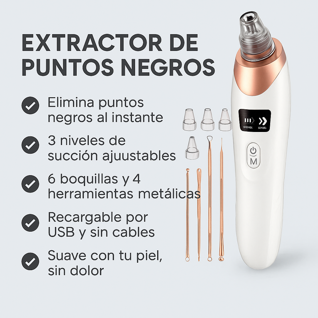 Succionador puntos negros