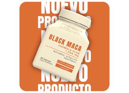 Maca Negra 1500mg – Apoyo Natural para Vitalidad Masculina y Femenina