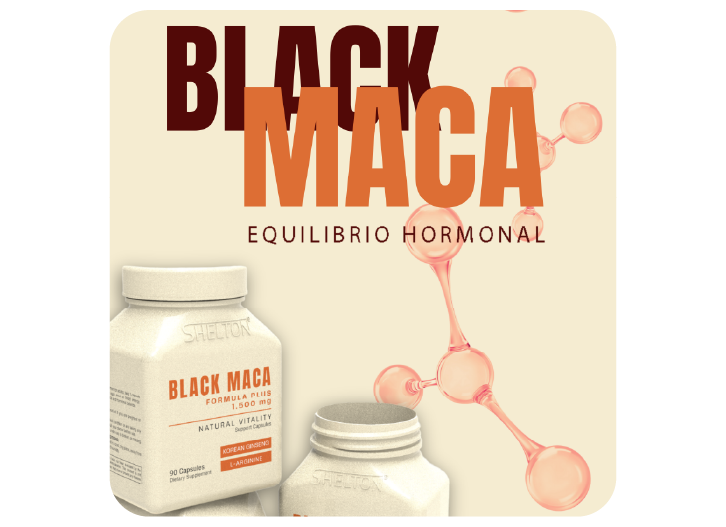 Maca Negra 1500mg – Apoyo Natural para Vitalidad Masculina y Femenina