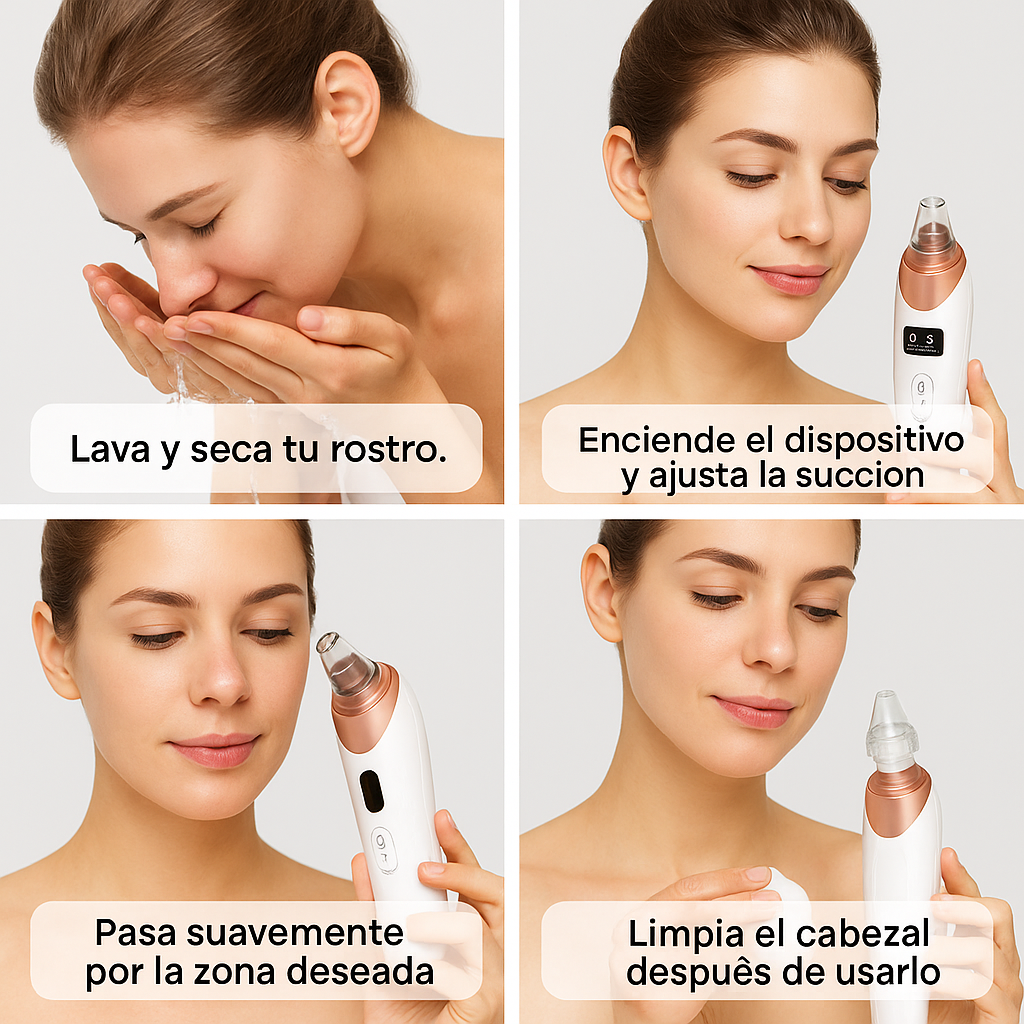 Succionador puntos negros