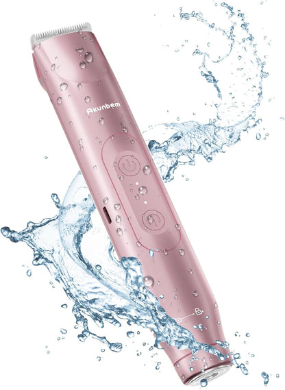 Akunbem Rasuradora Eléctrica para Mujer para Bikini, Axilas y Piernas