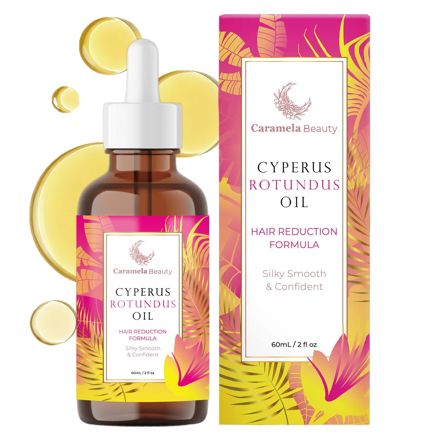 Caramela Beauty Aceite Botánico para Reducción Progresiva del Vello