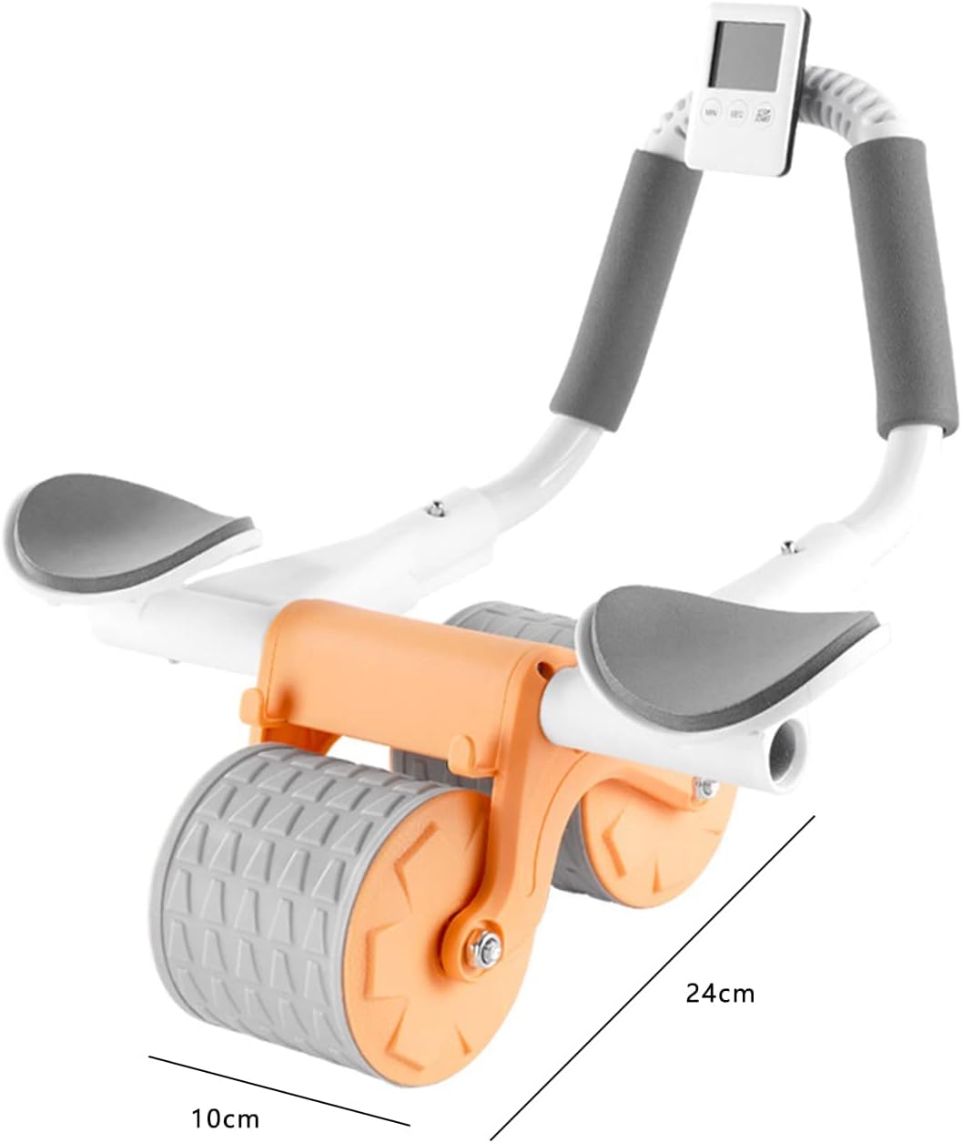 Rueda Abdominal Profesional con Soporte