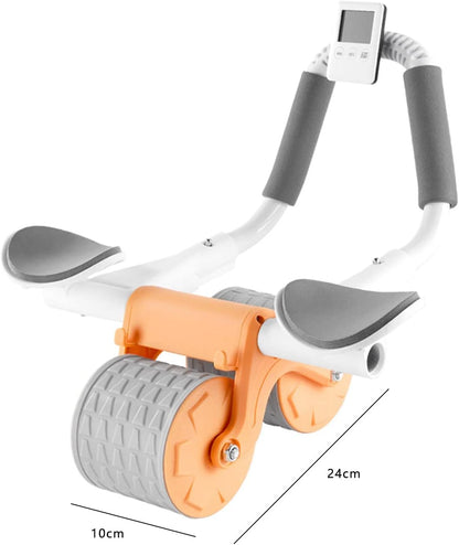 Rueda Abdominal Profesional con Soporte