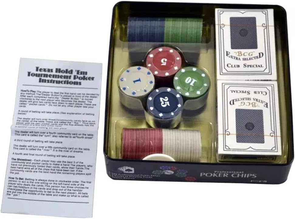 Set de póker profesional para el hogar – vive la experiencia tipo casino con amigos y familia