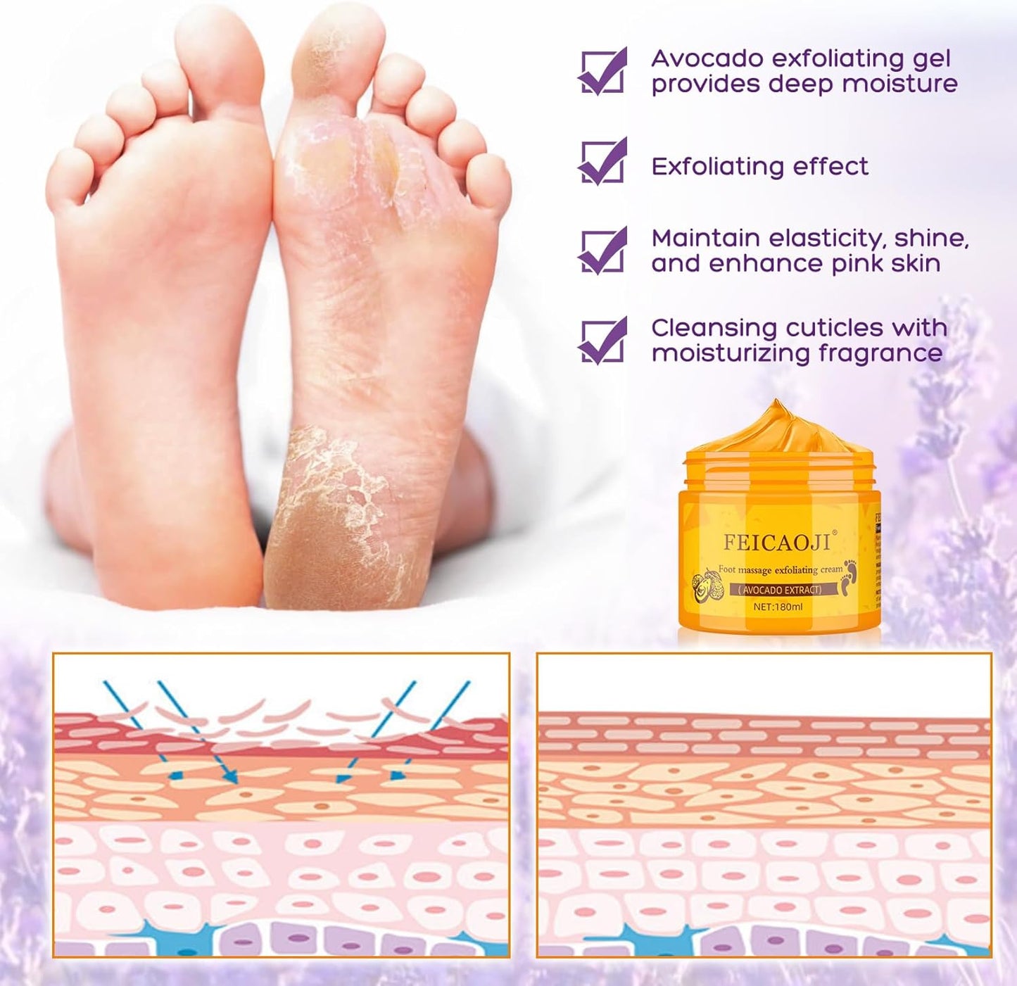 CREMA EXFOLIANTE PARA PIES