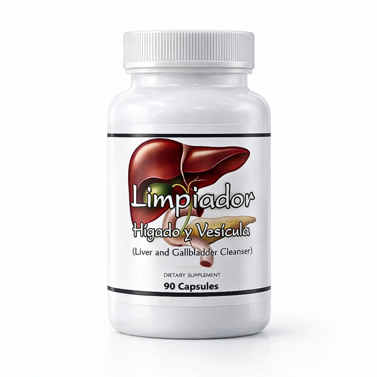 Limpiador de hígado y vesícula en cápsulas – apoyo natural para el bienestar digestivo (90 cápsulas)