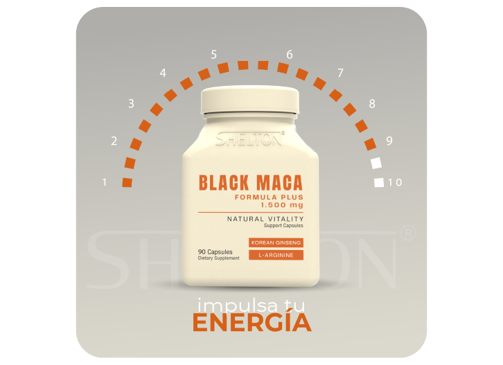 Maca Negra 1500mg – Apoyo Natural para Vitalidad Masculina y Femenina