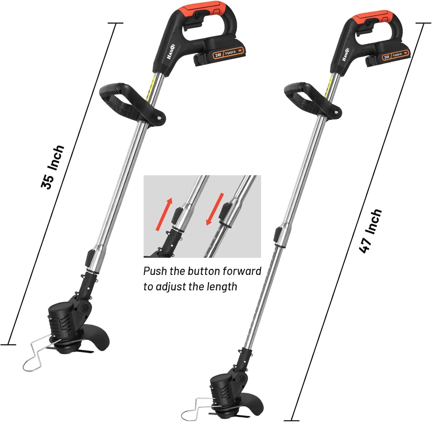 CORTA CESPED ELECTRICO 2 BATERIAS DE 48V 1 DISCOS
