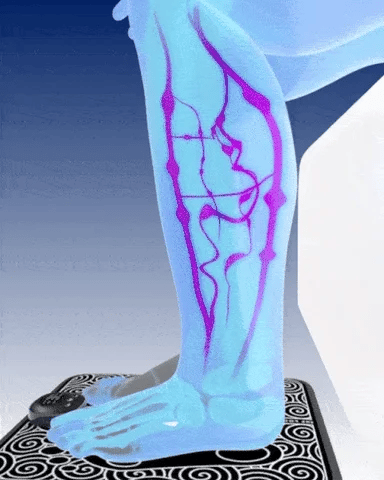 Masajeador de Pies con Estimulación Muscular Eléctrica