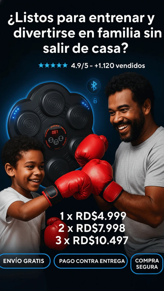 Máquina de Boxeo LED - ¡Entrena y diviértete!
